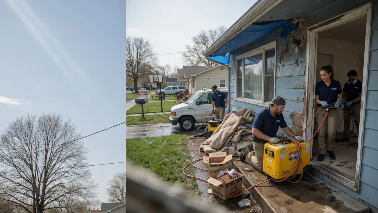 Basement Flood Cleanup in Agra, KS near me